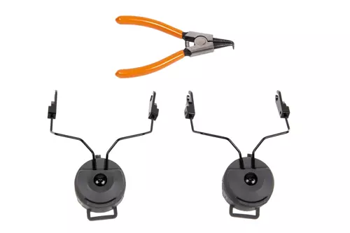 Adaptateur de casque MSA Sordin pour rails ARC OPS-CORE - Gris
