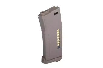 Cargador de munición EPM mid-cap de 150 bolas para las armas de airsoft de tipo M4/M16 – dark earth