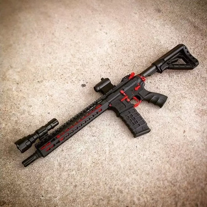 Replika karabiny CM16 SRXL Red Edition