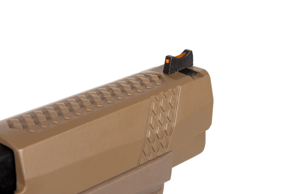 WE F17 Green Gas Pistol replica TAN