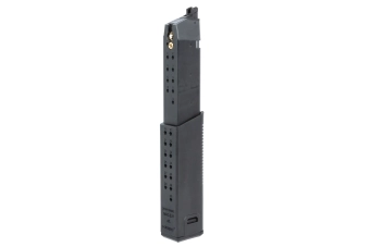 Chargeur Green Gas 60 billes Krytac pour répliques Kriss Vector Noir