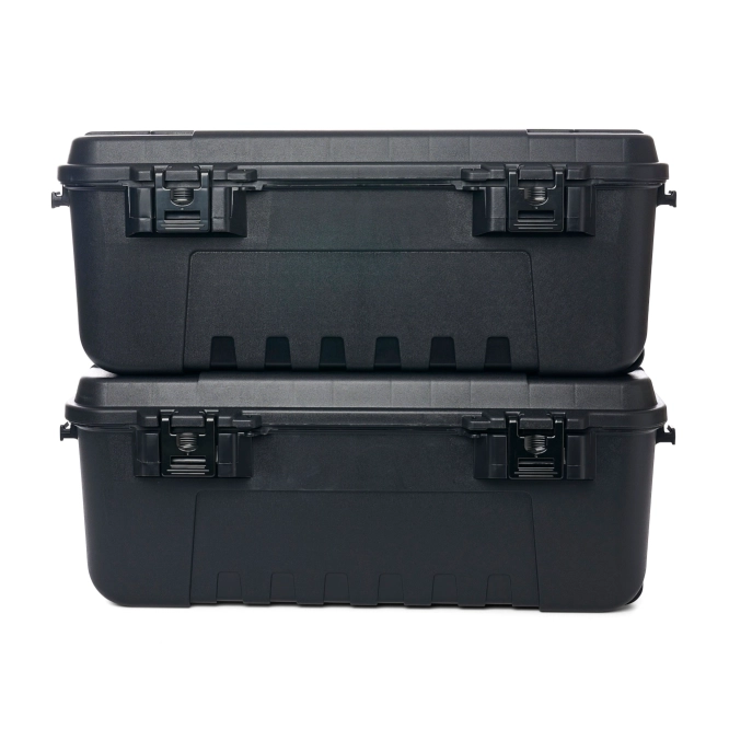 Caja grande para equipo táctico Plano 102 litros Negro