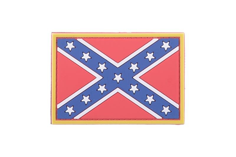 Confederate Rebel - 3D Patch - Full Color