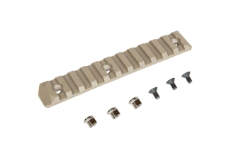 Lišta ERS™ KeyMod 11 slotů - Dark Earth