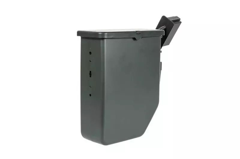 2500 BB Electric Box Magazine for M249 Replicas – Olive Drab