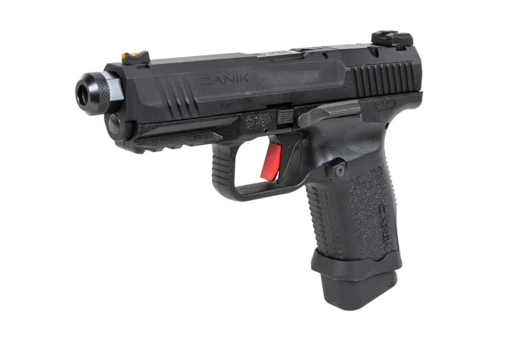 Cybergun x SAI Canik TP9 Elite Combat Green Gas airsoft Pistol Black