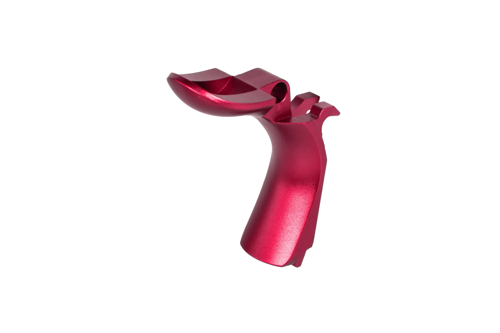 LA Capa Customs 7075 espoleta de grip para réplicass TM Hi-Capa Rojo