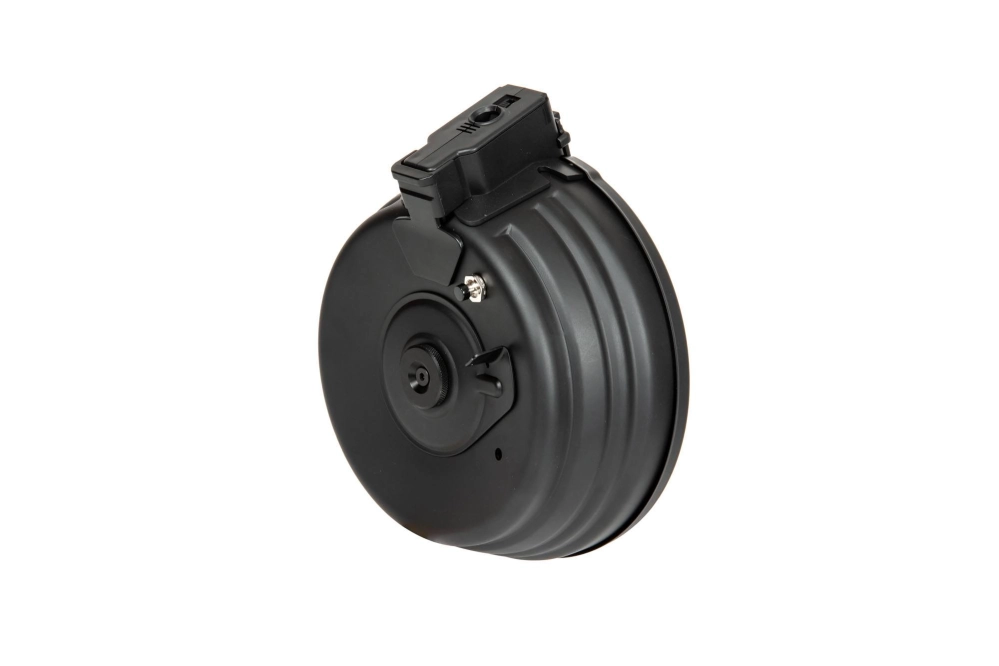Tambour chargeur électrique 2500 boules pour répliques AK/RPK