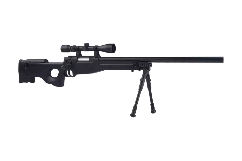 Airsoftová odstřelovací puška Warrior I UPV (s optikou)