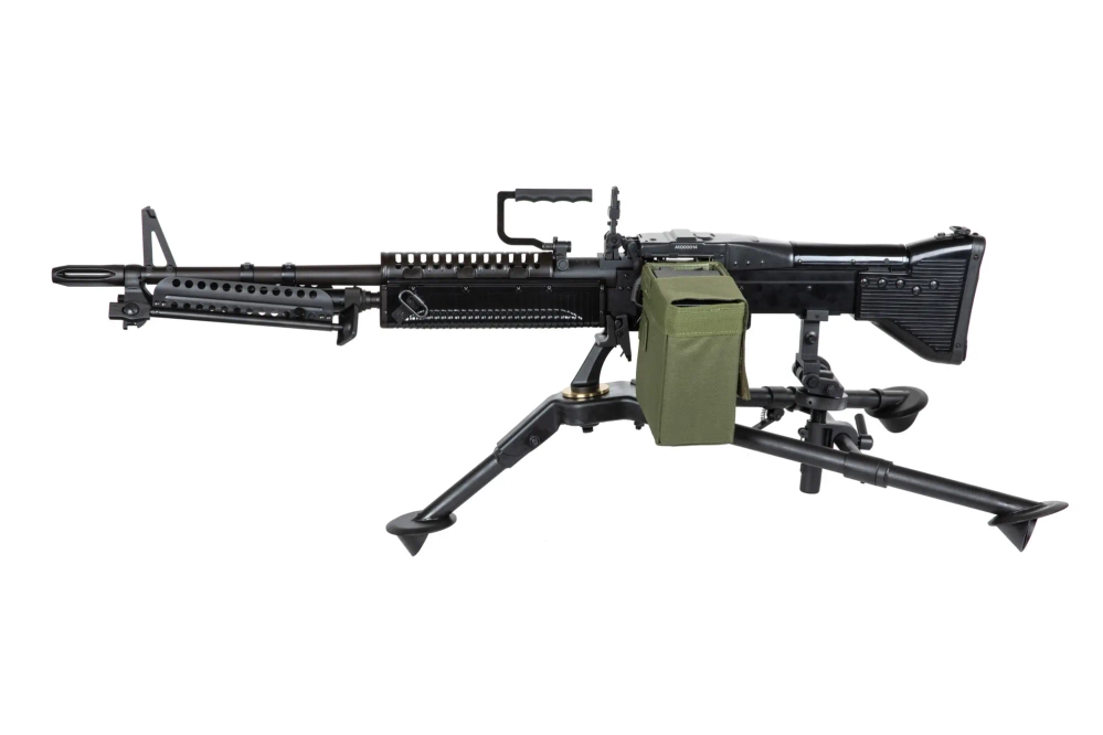 Stalowa replika trójnógu M122 A&K do replik M60/MK43