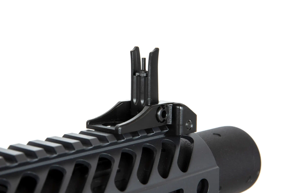 Seekins Precision 12" airsoftová zbraň karabiny SBR8 s tlumičem - šedá
