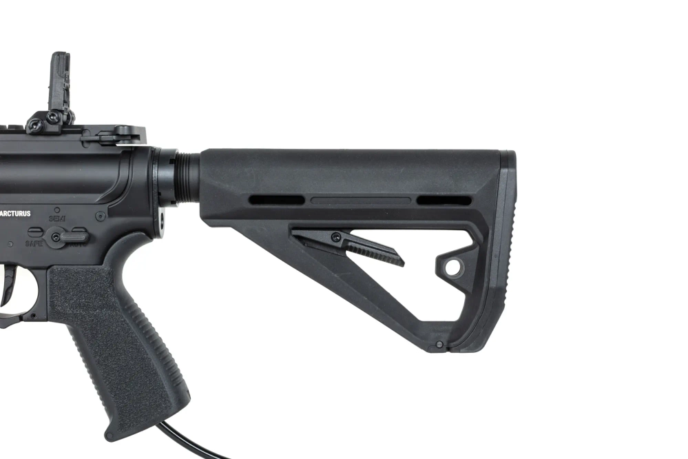 airsoft GATE x ARCTURUS Trinity Armament Alpha SBR 7.9'' HPA PULSAR D &amp; TITAN II Bluetooth® fusil de entrenamiento