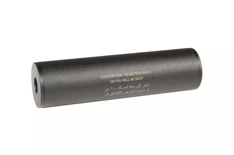 Stay 100 meters back" Covert Tactical Standard 40x150mm silencer"
