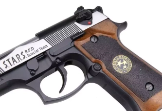 WE-2058 Replika pistole BIOHAZARD - 2 tóny