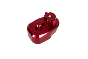Dropstock CNC pour répliquess M4/M16 AEG/HPA - Rouge