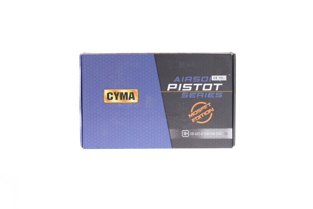 Replika elektrické pistoli CM125S MOSFET Edition - černá (OUTLET)