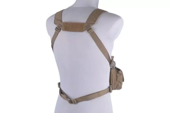 D3CR Chest Rig Tactical Vest - Tan