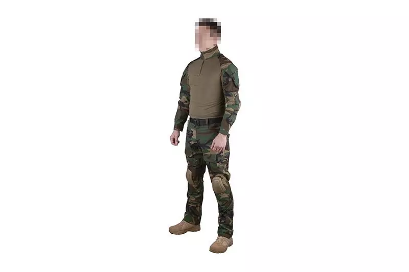 Sada vojenská uniformaowy Combat Uniforma - woodland