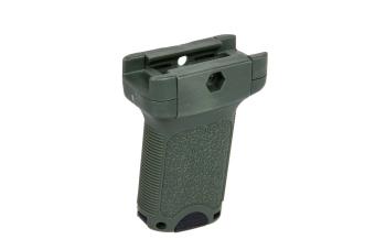 Vertical grip frontal para carril RIS / KeyMod / M-LOK Oliva