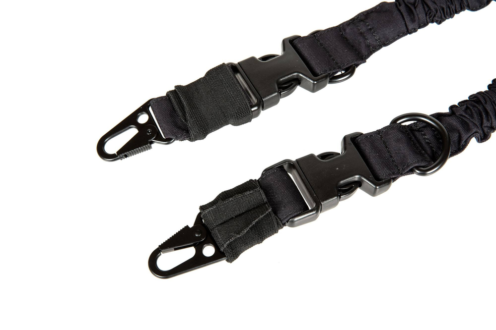 2-pkt correa punto Bungee Acodon - Negro