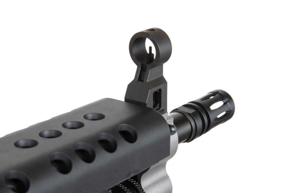 Fusil mitrailleur ASG A&K M249 Para Noir