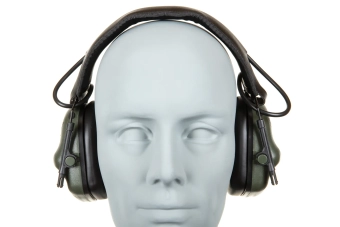 Protecteurs d'oreilles actifs Wosport HD-12 IPSC Gen 5 version Olive