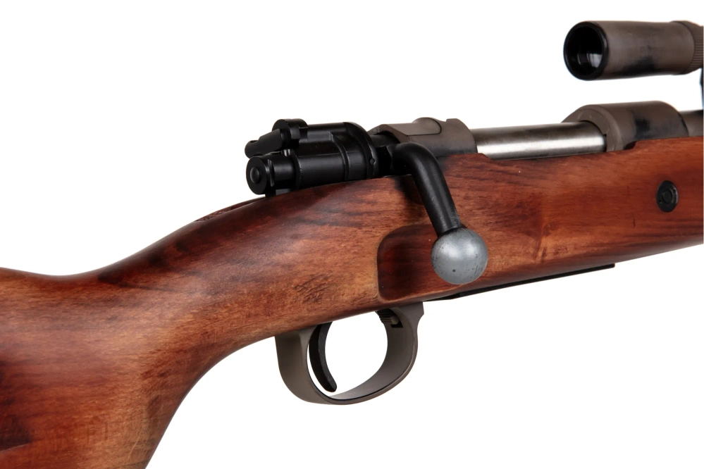 SW-022A Kar98 répliques de fusil (Bois Véritable) avec lunette - Corpo Wars (Nameless)