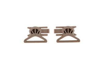 Goggle Swivel Clips (36mm)  - tan