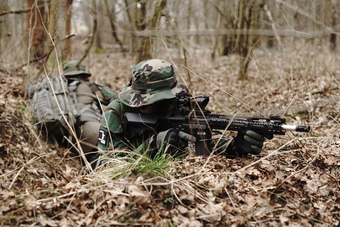 GreenFiber 4×32C + minispotting scope - zwart