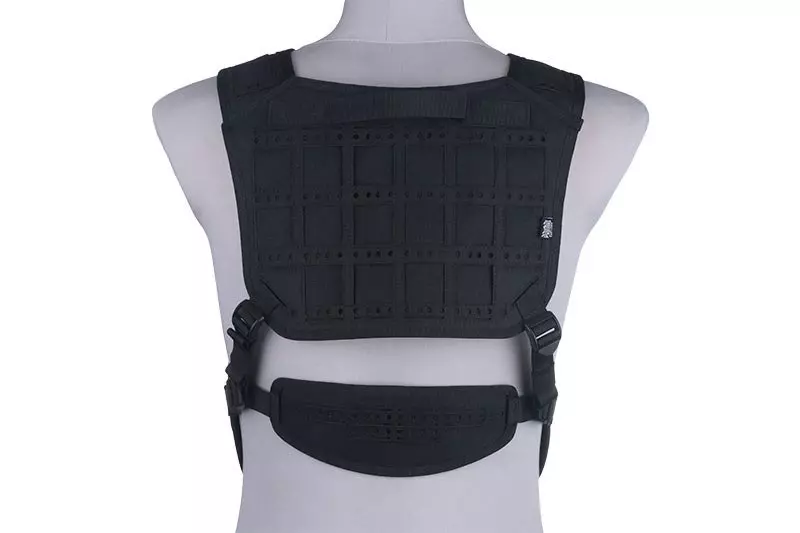 Gilet tactique Découpe laser dynamique - noir