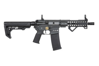 Karabinek ASG Specna Arms RRA SA-P17 Prime™ Light Ops Stock Kestrel™ ETU z silnikiem bezszczotkowym Szary