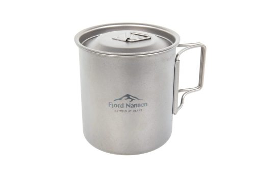 Kubek tytanowy Fjord Nansen Jacon 400ml Srebrny