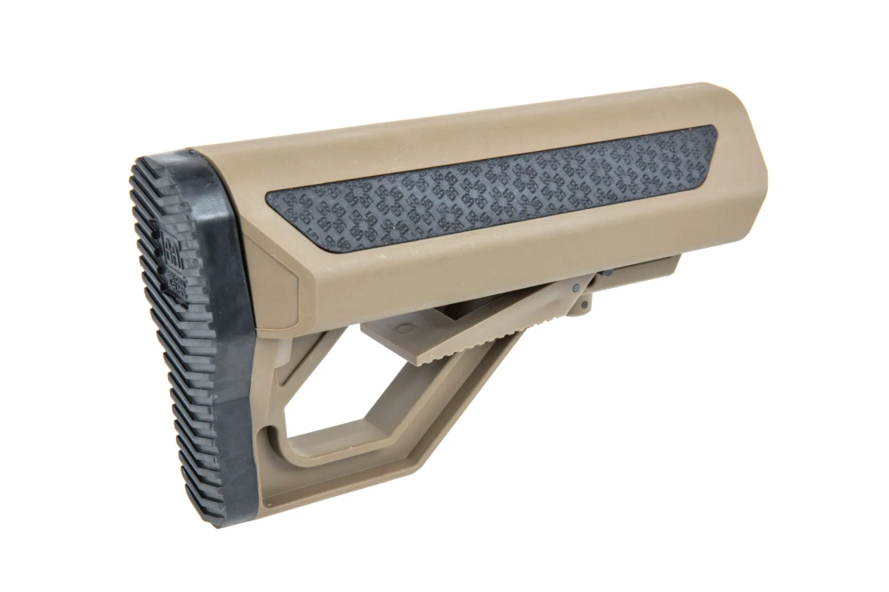 Kolba Specna Arms Heavy Ops Stock voor M4/M16 replica's Half-Tan