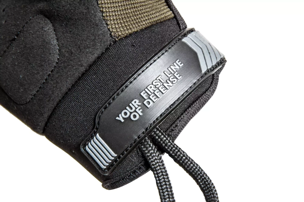 Guantes tácticos Escudo de Garra Blindado Corta Tiempo Caliente - verde oliva