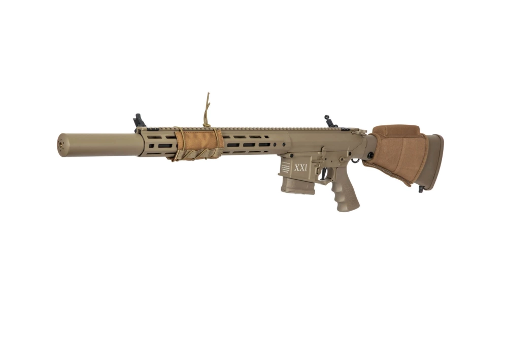 Replika karabinu Rapax XXI M.4 DMR - tan