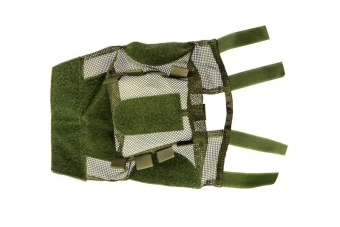 Mesh helmet cover for fast (L) - olive drab 