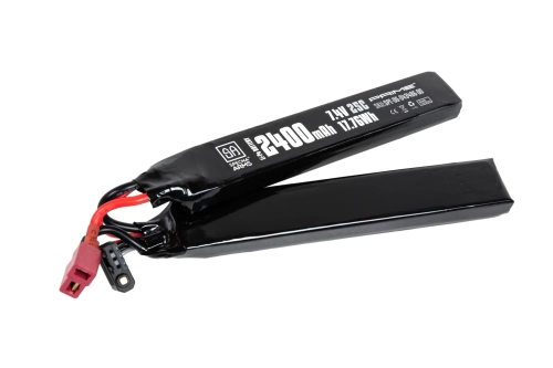 Akumulator Li-Po Specna Arms x Gens Ace 2400 mAh 25C 2-modułowy T-Deans G-Tech