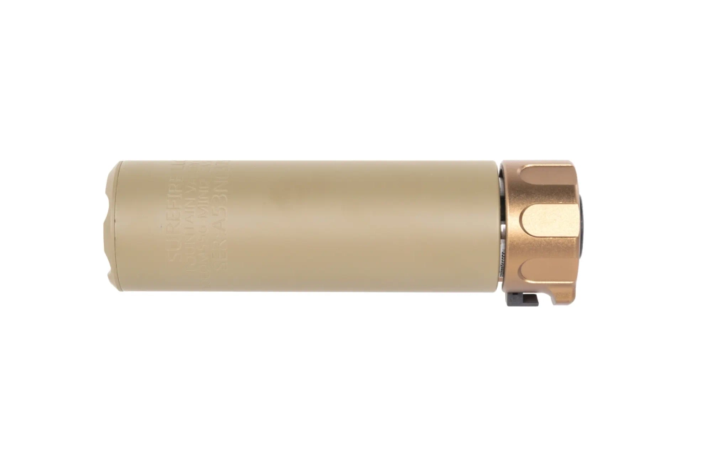 5KU sound suppressor with flame suppressor 5KU-243 Tan