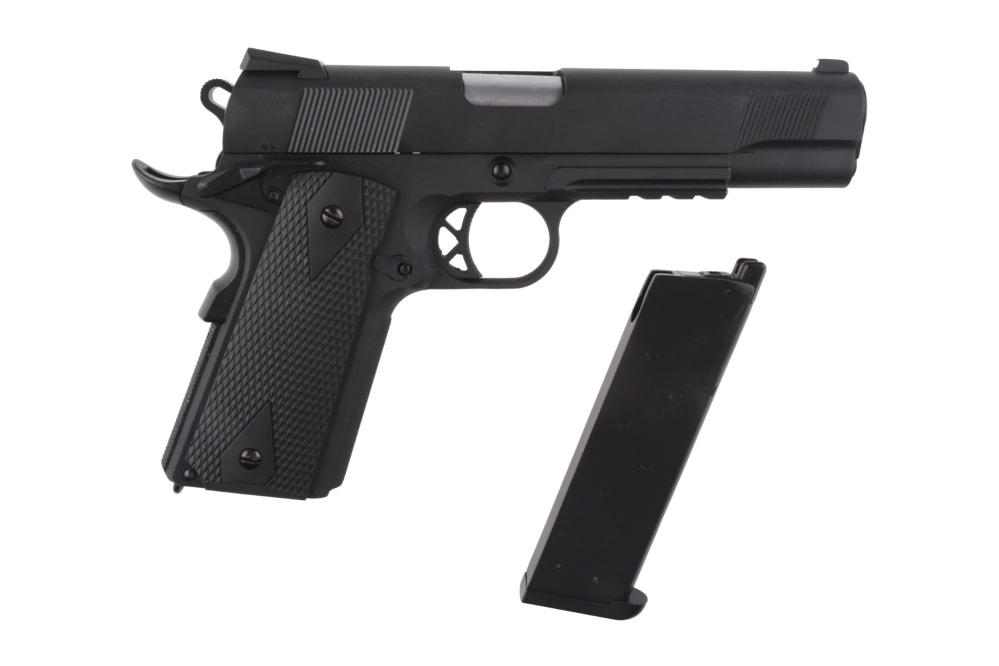 Replika pistoletu 1911 Tactical - czarna