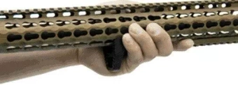 Hand Stop/Barricade Rest Grip - Black