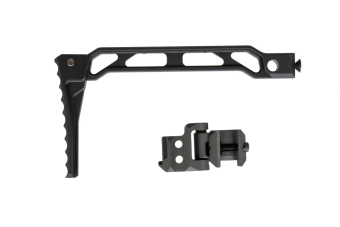 AB-8R Skeleton stock with 1913 mount - Black