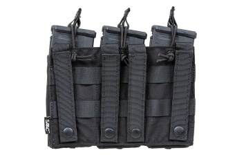 Driedubbele open lader voor M4/M16-magazijnen Specna Arms Tactical Zwart