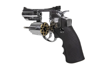 Dan Wesson 2.5" luchtrevolver - Zilver