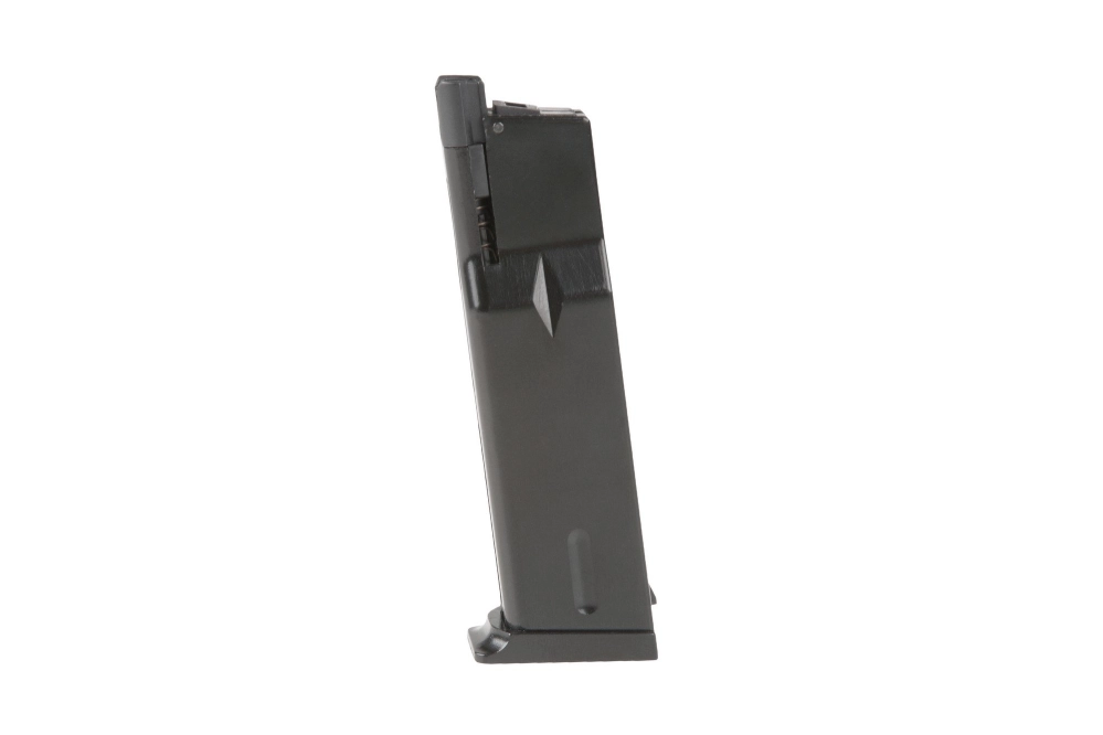 Cargador gas low-cap 15 balas para réplicas WE Mak - negro
