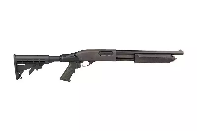 M870 Police Version with Telescopic Stock Shotgun Replica