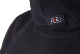 Sweat-shirt thermique imprimé, 2 trous - NOIR