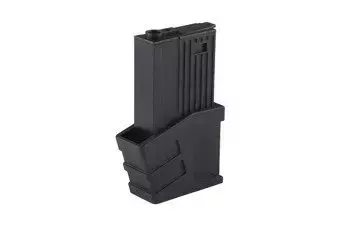 Chargeur hi-cap 200 boulettes pour répliques CSI XR-5