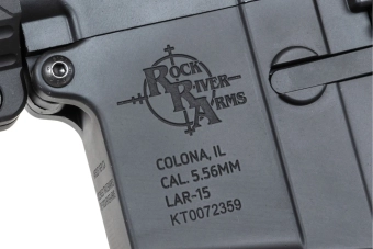 Specna Arms SA-E25-L EDGE™ Culata de operaciones ligeras HAL ETU™ airsoft Carbine Negro