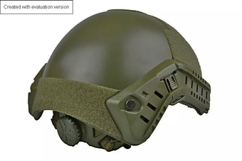 X-Shield FAST MH helmet replica - olive