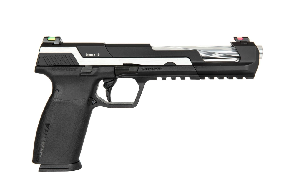 Replika pistoletu Piranha SL - srebrny